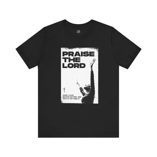 Religious T-Shirt, Christian Tee, Faith Apparel, Inspirational Shirt, Worship Clothing, Praise the Lord