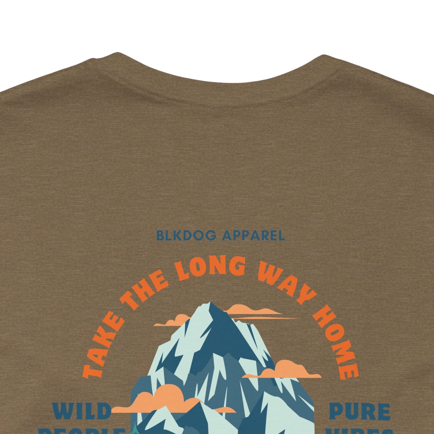 Take the Long Way Home - Enjoy the Moment - Unisex Jersey Short Sleeve Tee