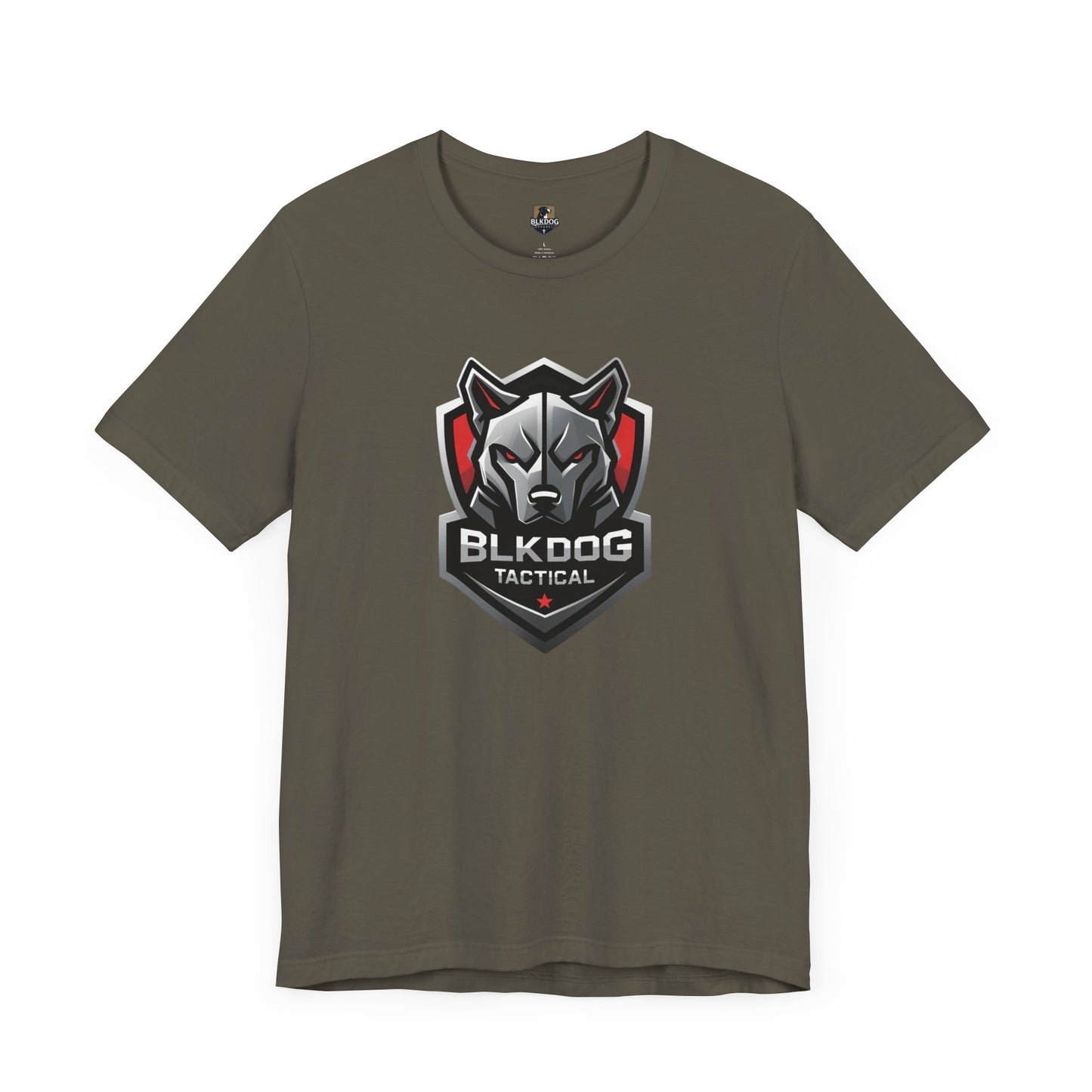 BLKDOG Tactical Unisex Tee - Casual Wear, Sports Apparel, Gift for Him/Her, Gamer T-Shirt, Everyday Comfort
