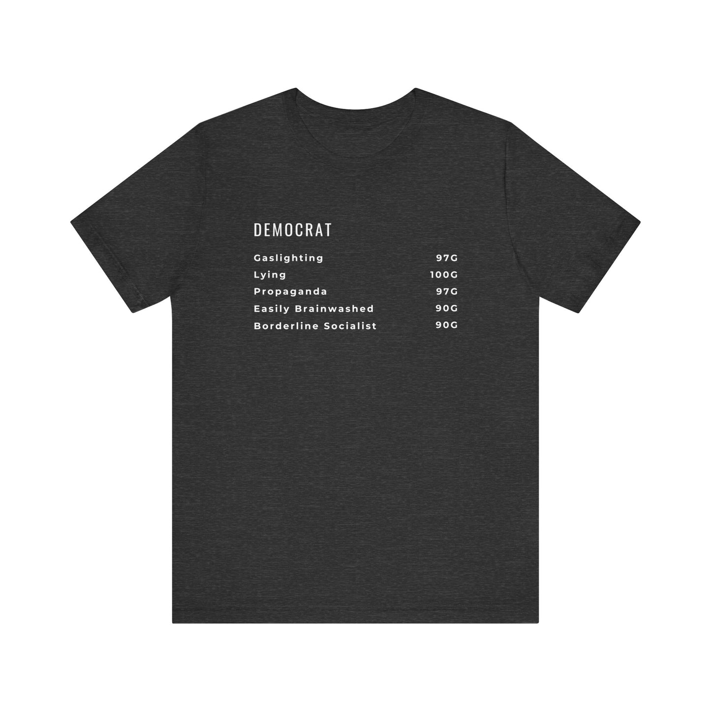 Democrat Lies - Unisex Jersey Short Sleeve Tee