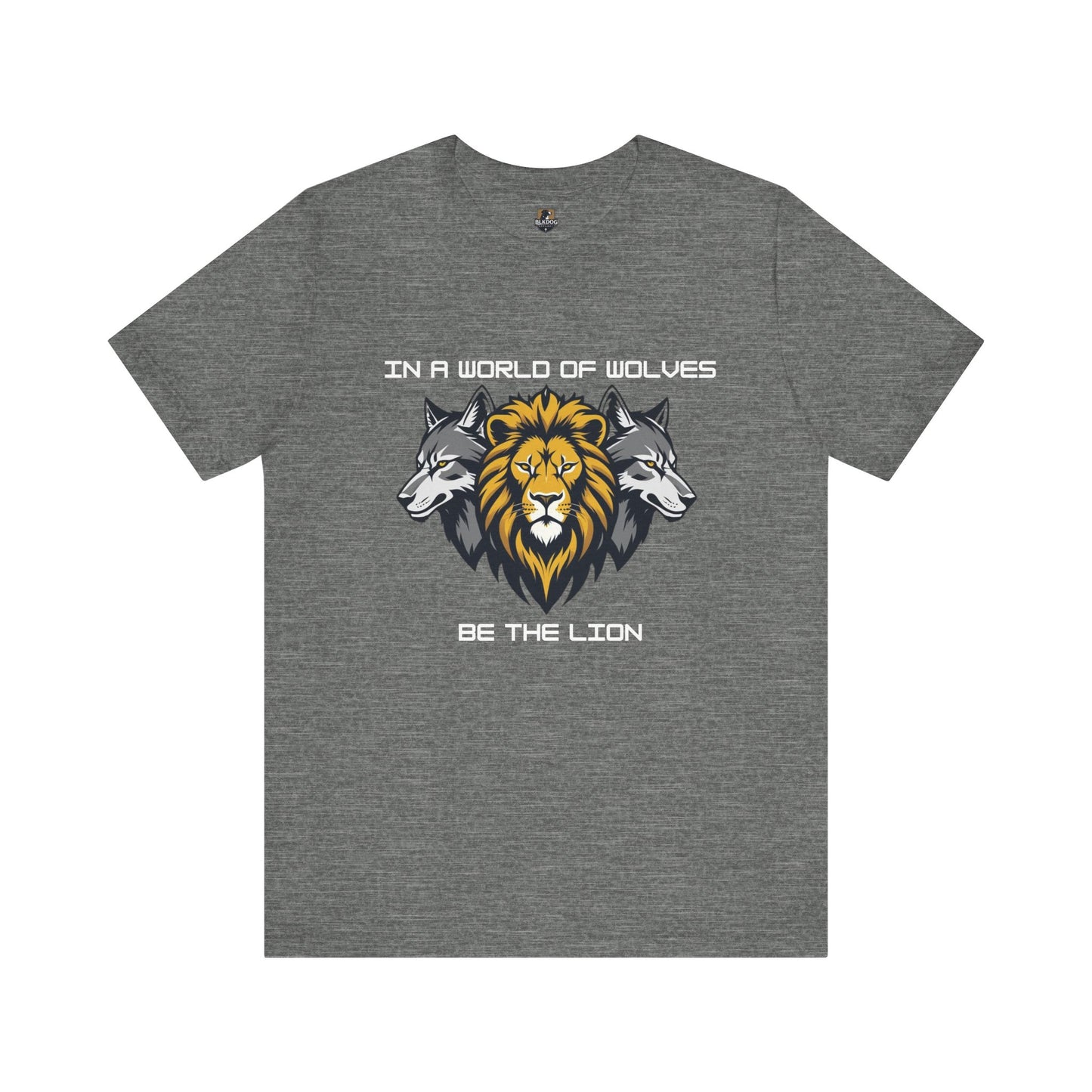 Lion Spirit Unisex Tee | Be The Lion | Motivational T-Shirt, Inspirational Shirt, Gift for Animal Lovers, Empowerment Wear, Birthday Gift
