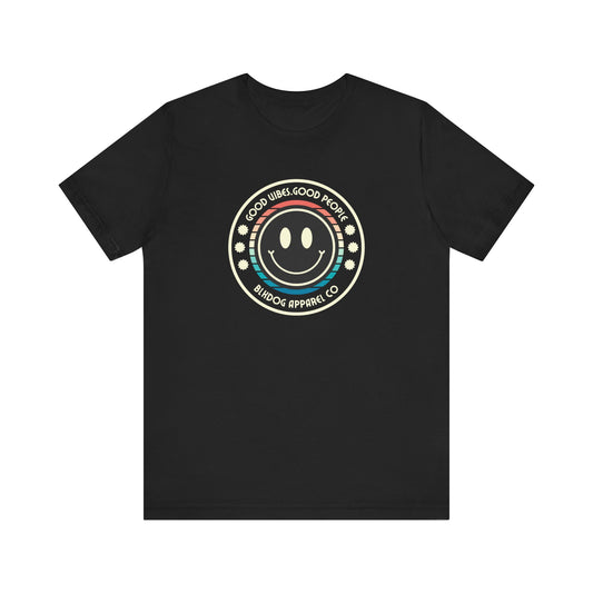 Good Vibes - Good People - Unisex Jersey Short Sleeve Tee