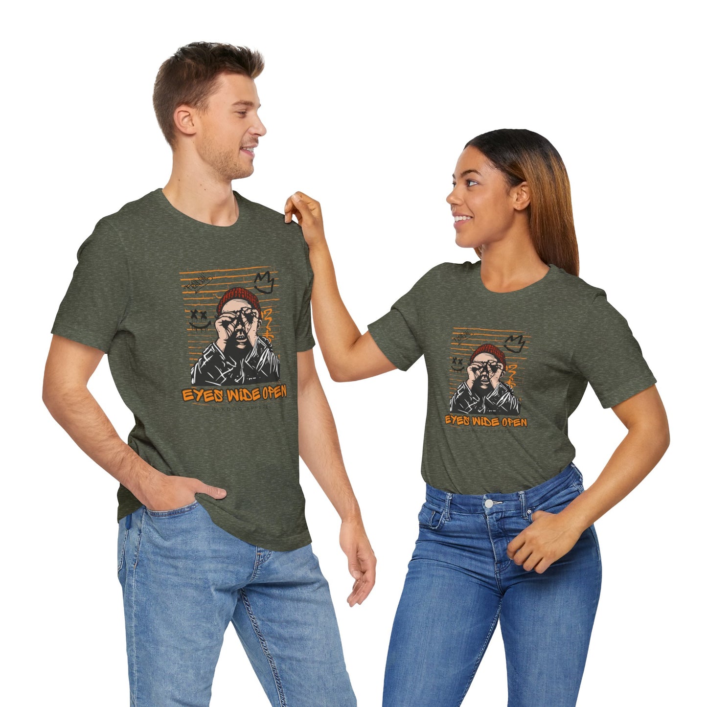 Eyes Wide Open - Unisex Jersey Short Sleeve Tee