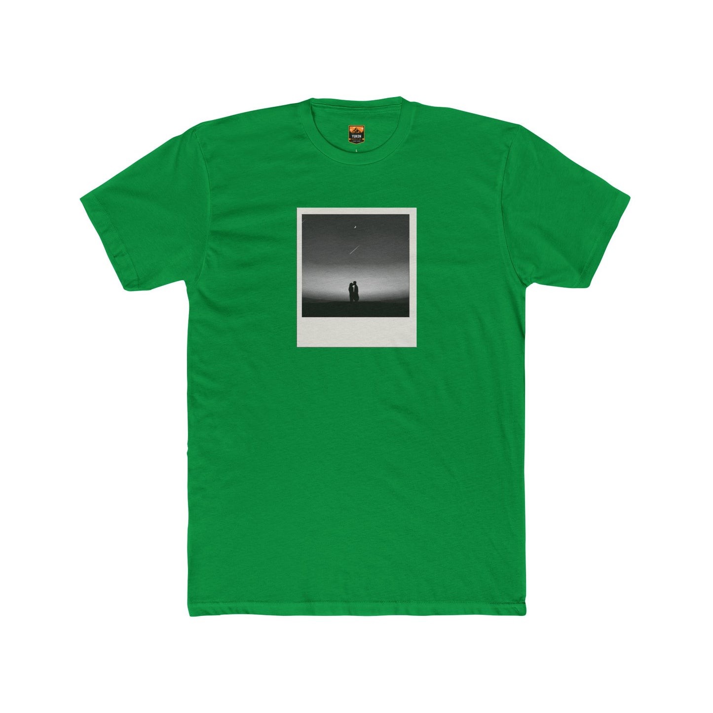 Love Polaroid Photo - Men's Cotton Crew Tee