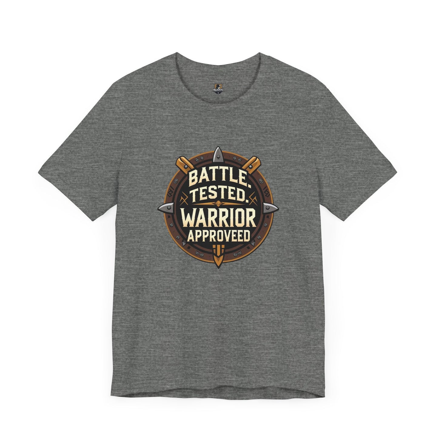 Battle Tested Warrior Approved Tee, Unisex T-Shirt, Gift for Warriors, Motivational Shirt, Fitness Apparel, Casual Wear