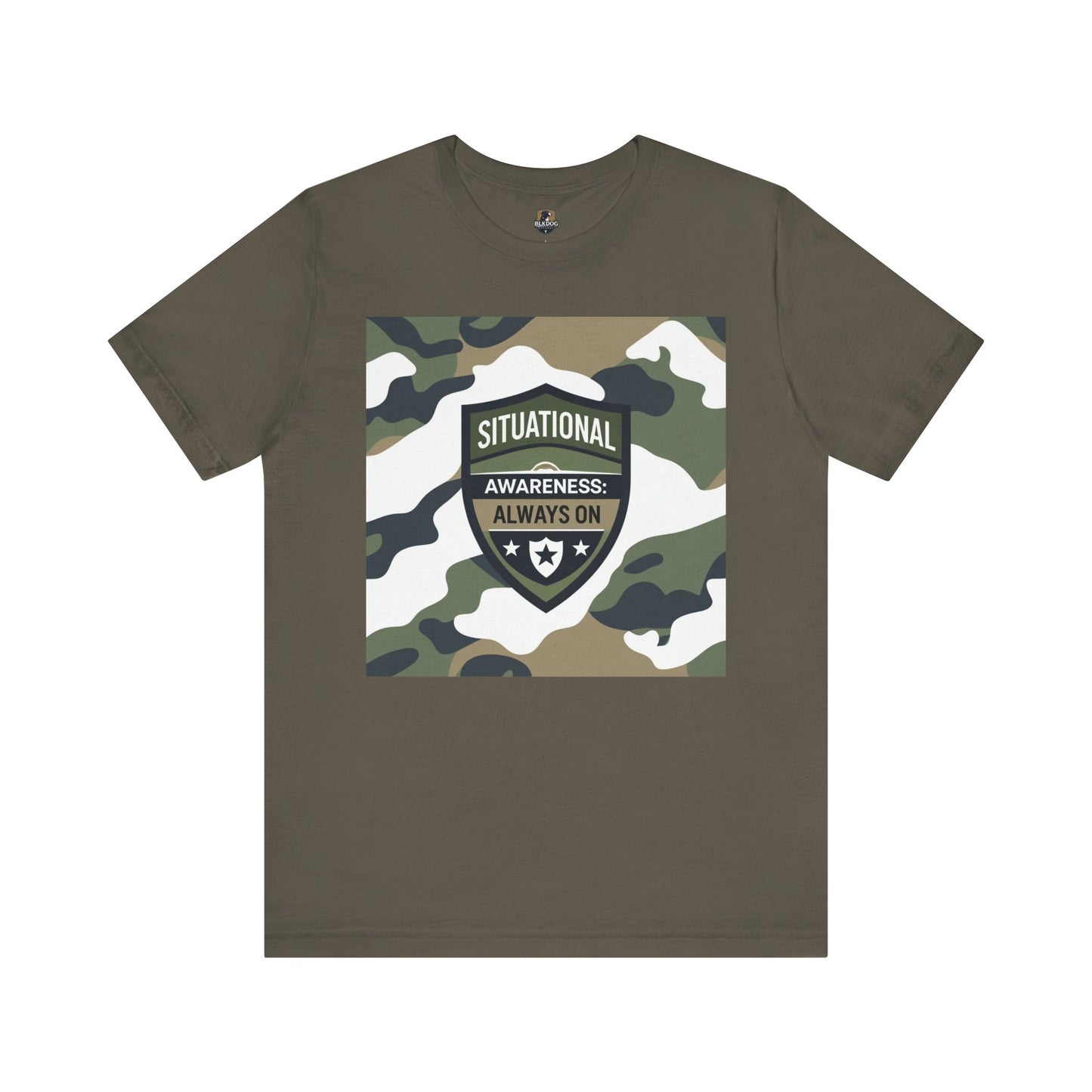 Camo Situational Awareness Tee | Unisex Short Sleeve Shirt, Military Style, Gift for Veterans, Everyday Casual Wear, Unique Camouflage [...]