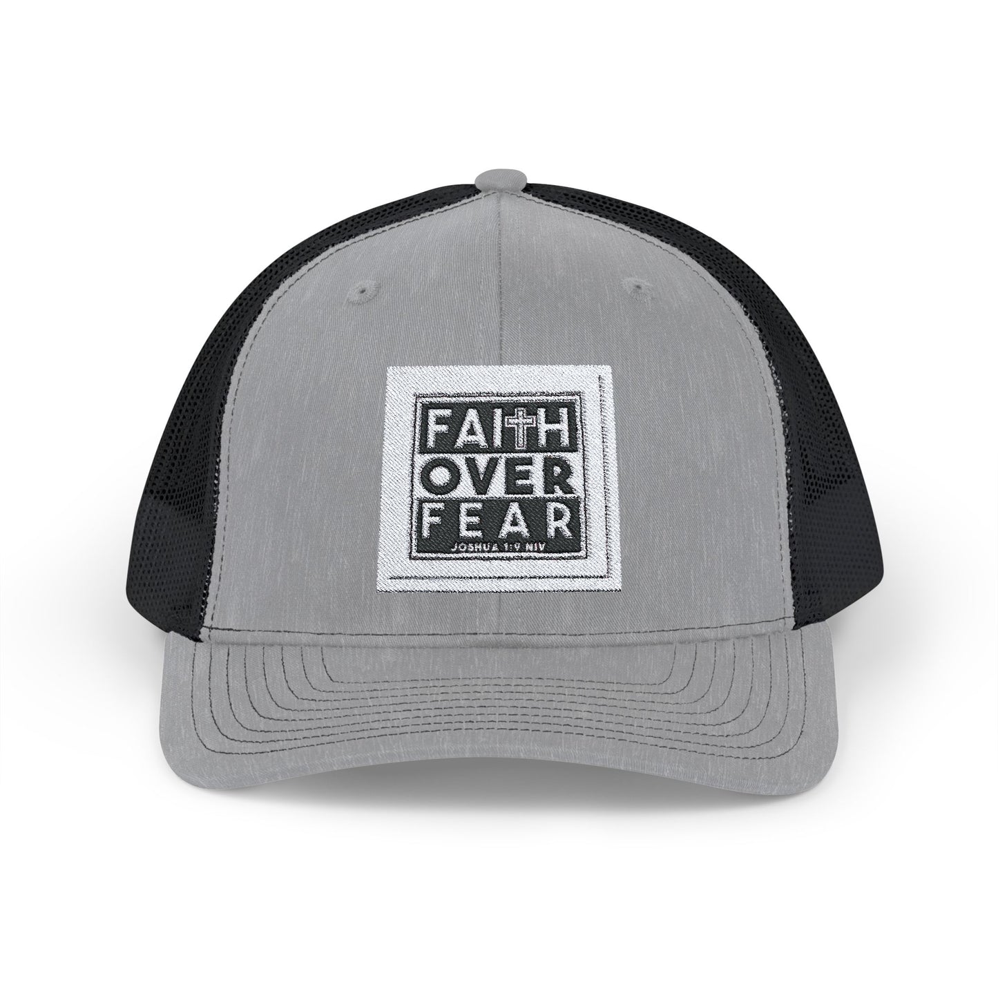 Faith over Fear Hat - Snapback Trucker Cap