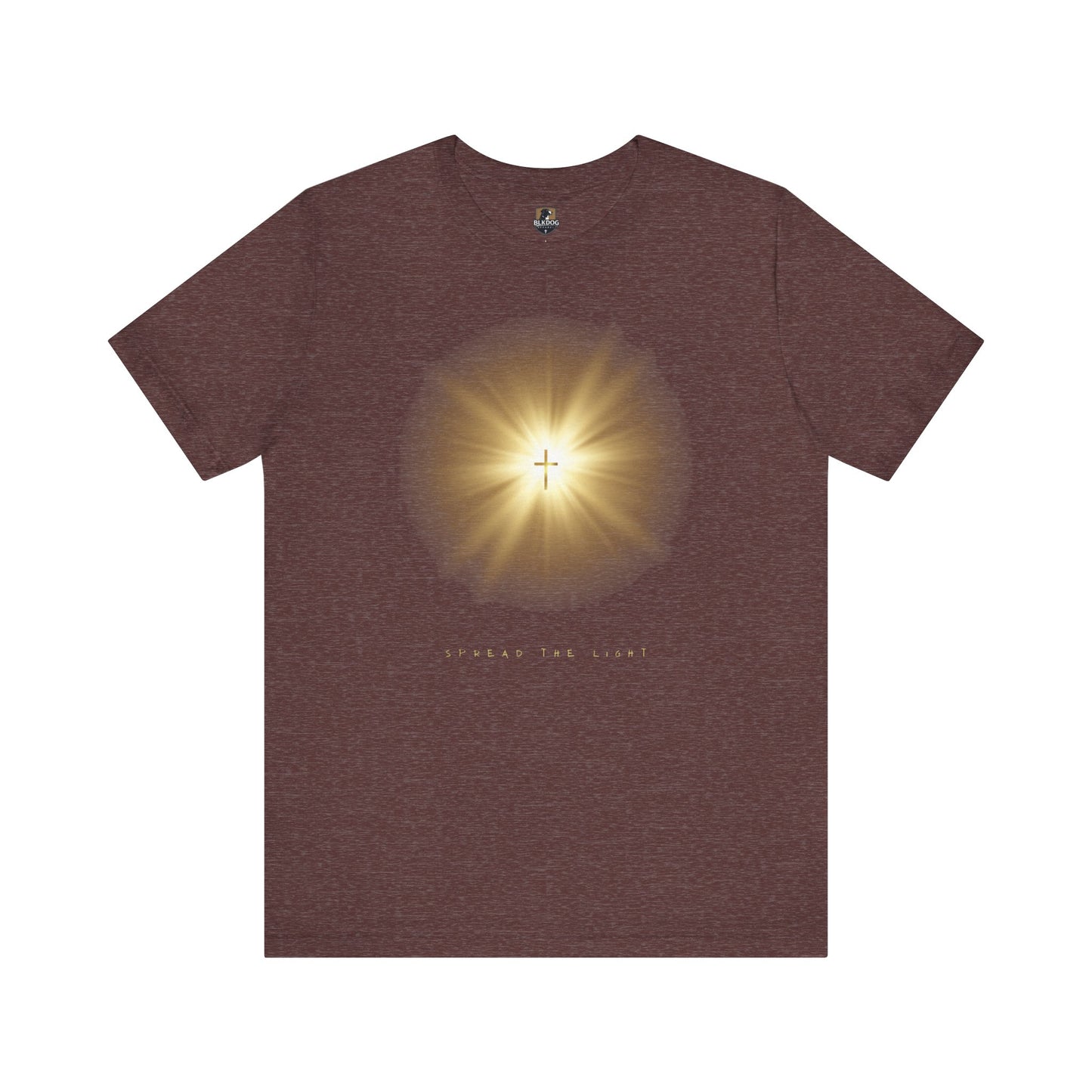 Faith Tee, Christian T-Shirt, Spread the Light Shirt, Religious Top, Unisex Jersey Tee