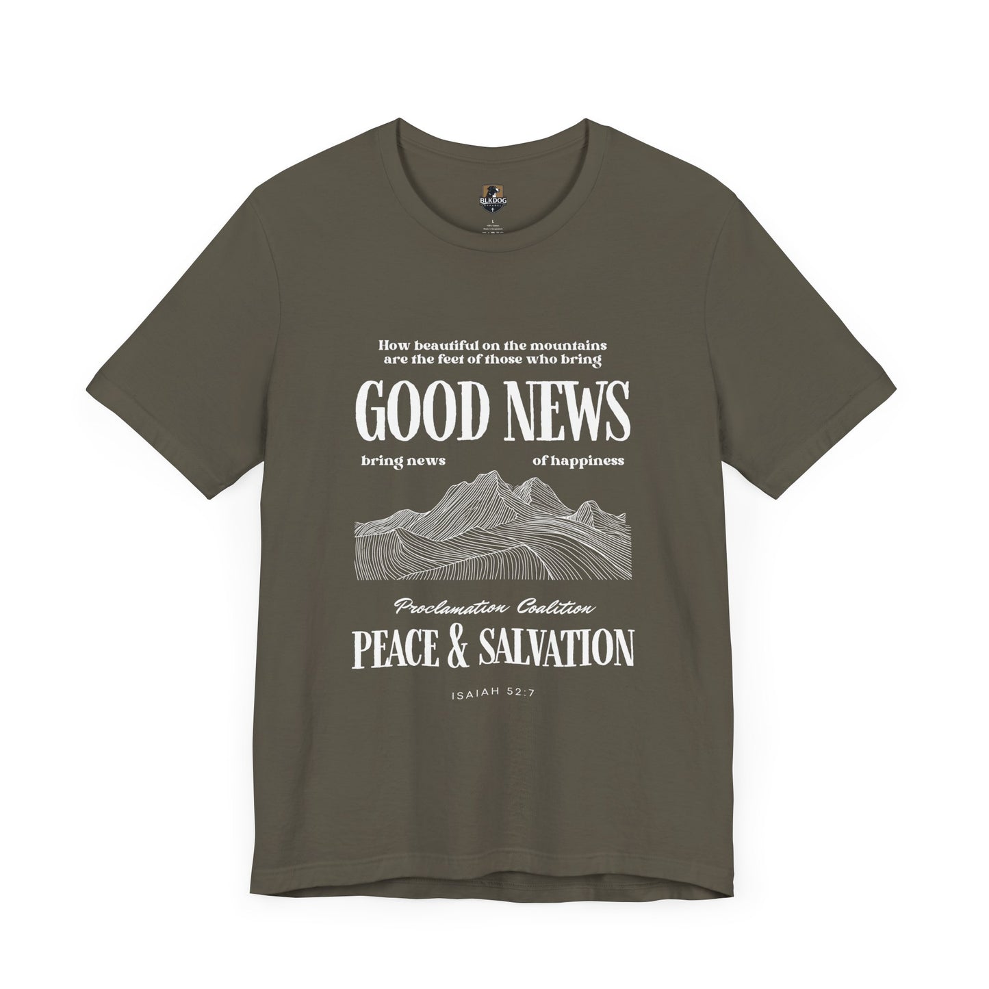 Religious Graphic Tee, Christian Shirt, Faith Apparel, Gospel Unisex Top, Inspirational T-Shirt