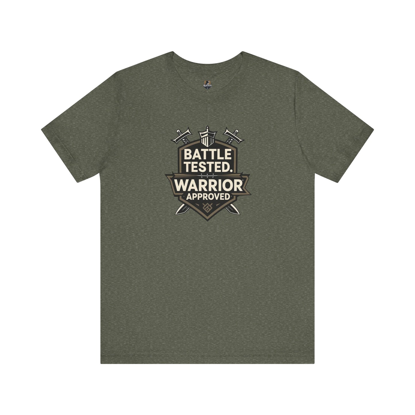 Battle Tested Warrior Approved Tee - Unisex Jersey Short Sleeve Shirt, Perfect Gift for Warriors, Fitness Enthusiasts, Casual Wear, [...]