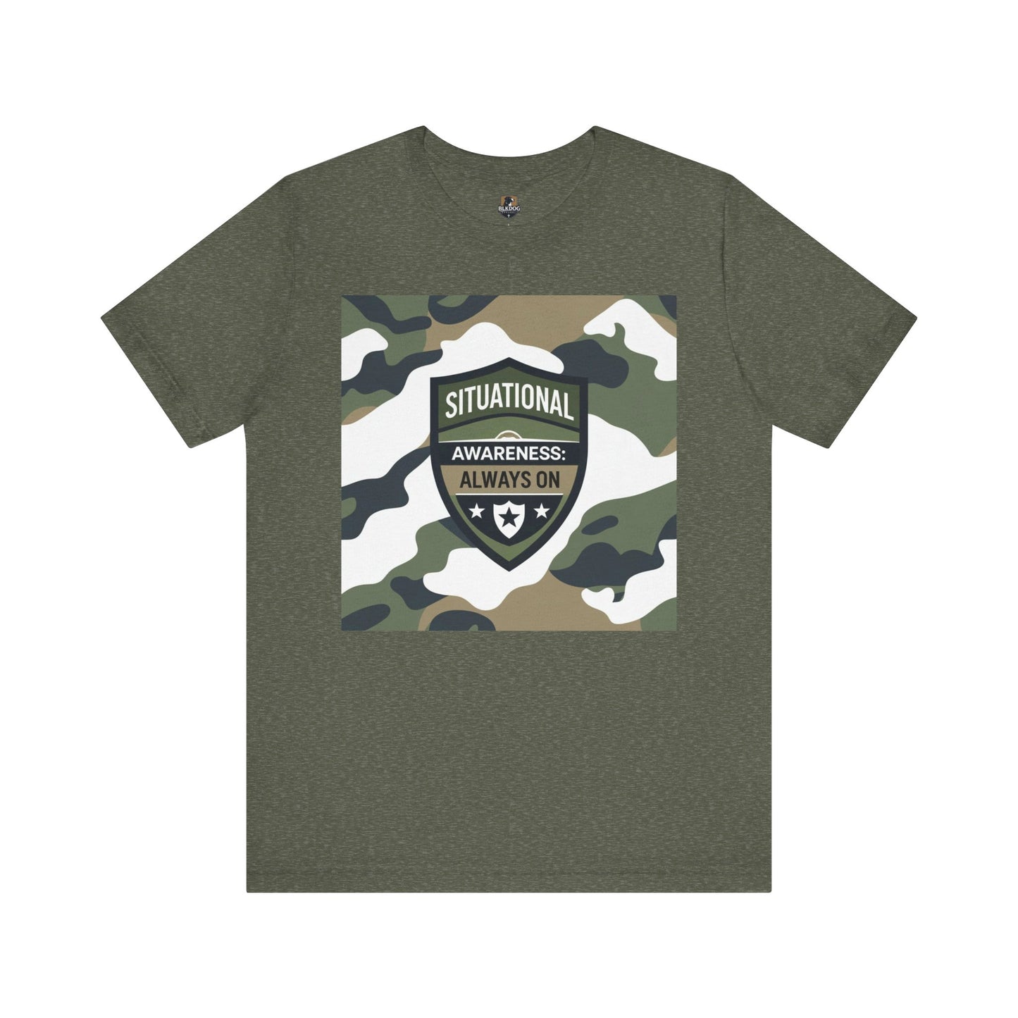 Camo Situational Awareness Tee | Unisex Short Sleeve Shirt, Military Style, Gift for Veterans, Everyday Casual Wear, Unique Camouflage [...]