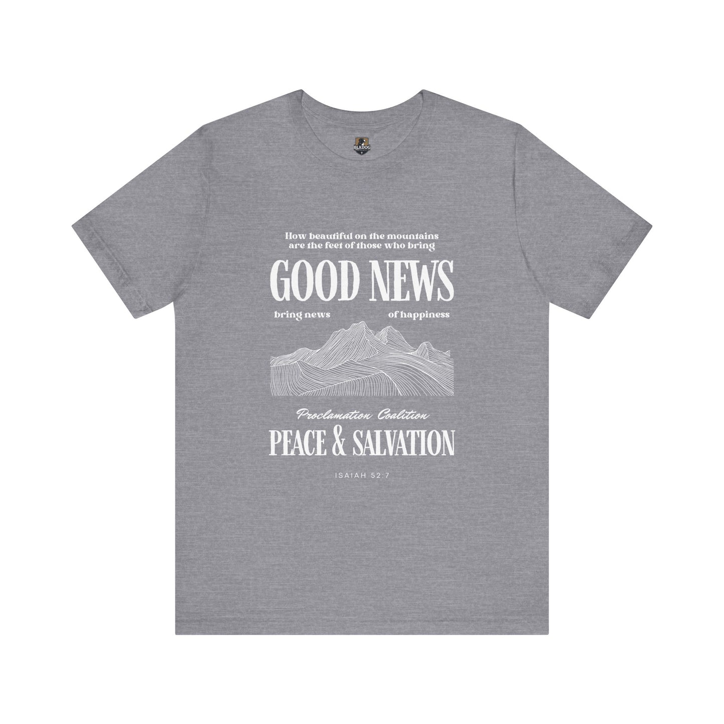 Religious Graphic Tee, Christian Shirt, Faith Apparel, Gospel Unisex Top, Inspirational T-Shirt
