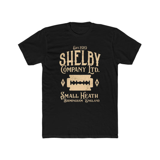 Peaky Blinders T-Shirt - Shelby Company LTD Logo - Men's Cotton Crew Tee