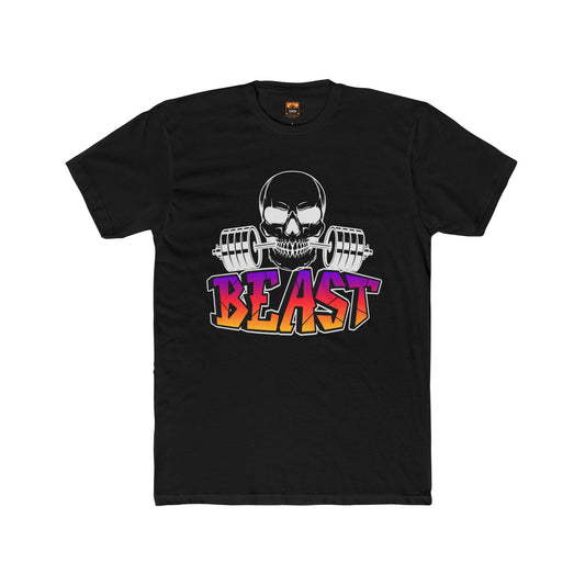 Beast Mode Gym - Men's Cotton Crew Tee