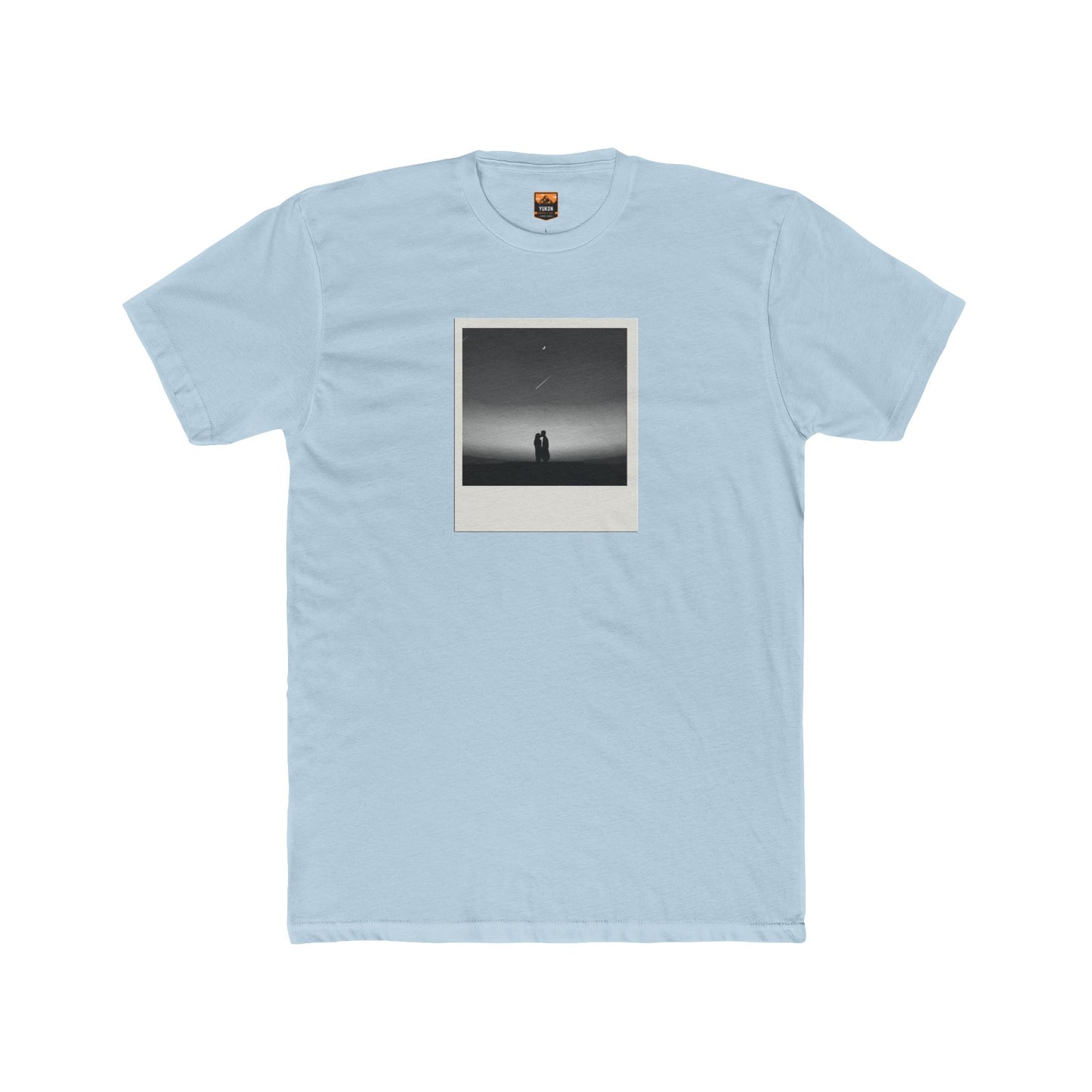 Love Polaroid Photo - Men's Cotton Crew Tee