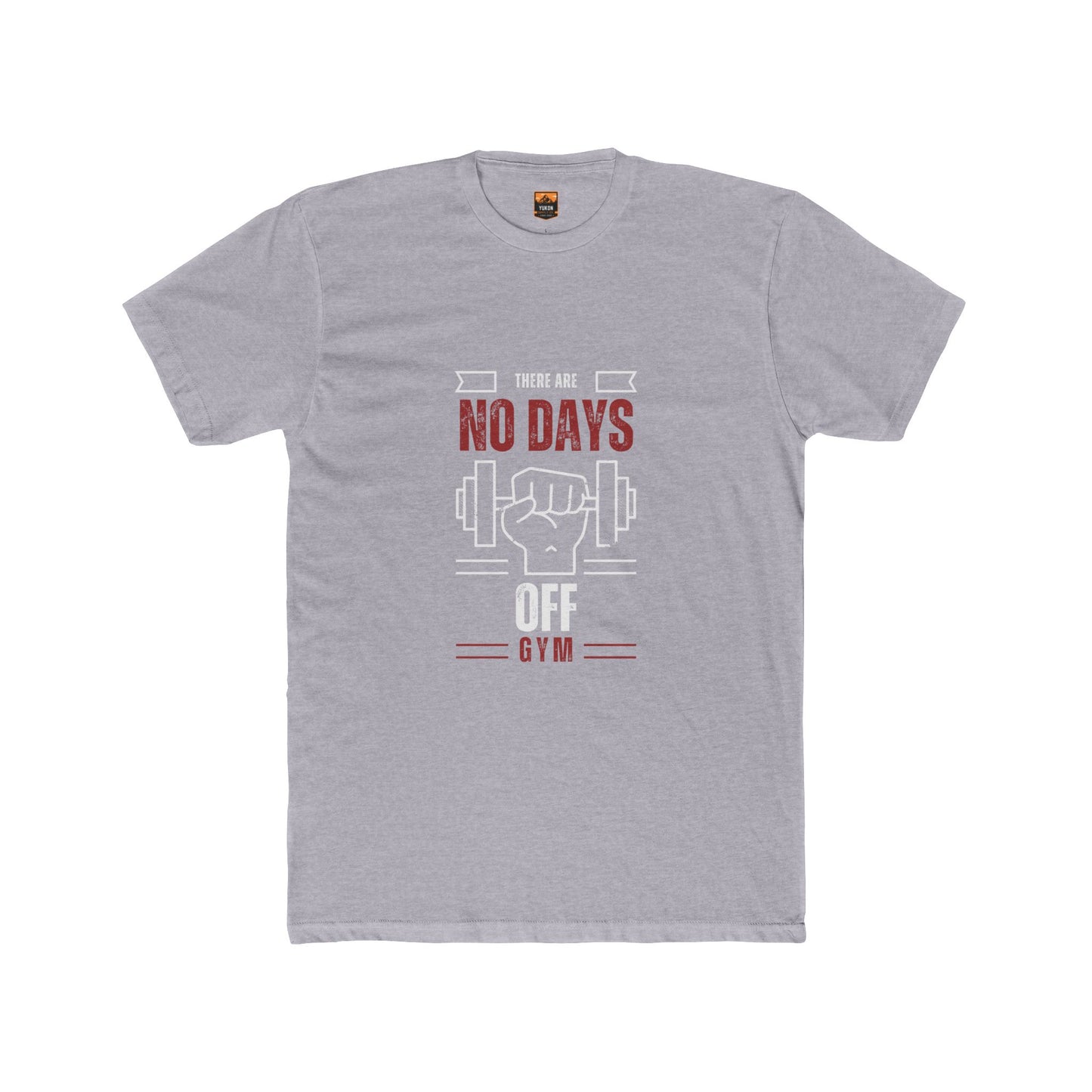 No Days Off Gym - Men's Cotton Crew Tee