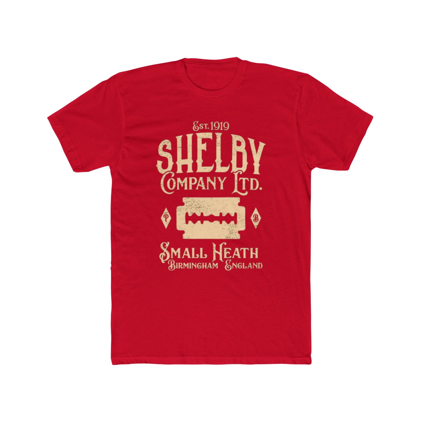 Peaky Blinders T-Shirt - Shelby Company LTD Logo - Men's Cotton Crew Tee